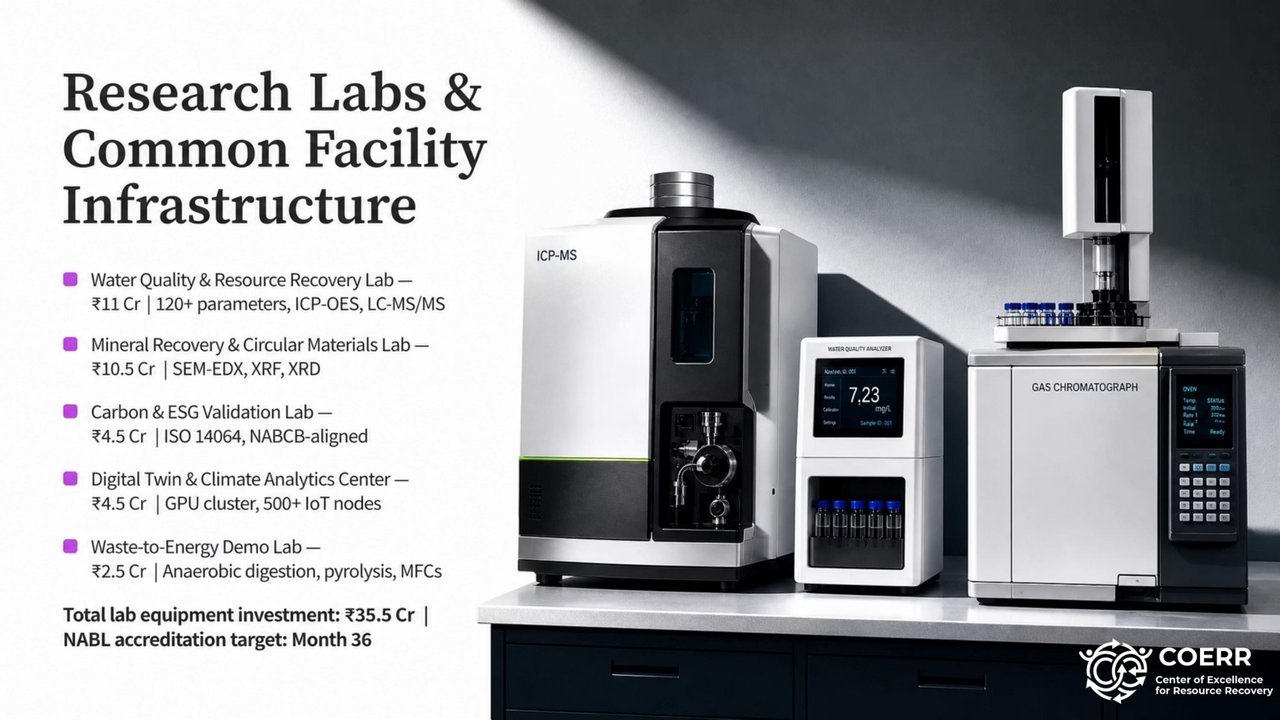 Research labs & common facilities